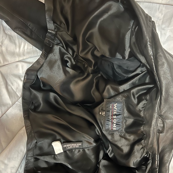 Wilson leather waist coat-lined - Picture 3 of 3